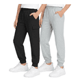 thumbnail image 1 of Quad Seven Boys Sweatpants - 2 Pack Fleece Athletic Boys Joggers and Cargo Pants (Sizes:8-18), 1 of 7