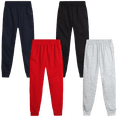 thumbnail image 1 of Quad Seven Boys’ Sweatpants – 4 Pack Active Fleece Joggers (Size: 4-18), 1 of 7