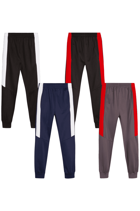 Boys' Sweatpants - Breathable Active Tricot Jogger Track Pants for Boys (Sizes: 4-18)