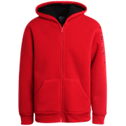 Quad Seven Boys Sweatshirt – Heavyweight Sherpa Fleece Lined Zip Hoodie Sweatshirt (Size: 8-18)