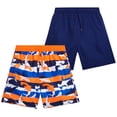 thumbnail image 1 of Quad Seven Boys' Swim Trunks - 2 Pack Quick Dry Board Shorts Bathing Suit (Size: 8-18), 1 of 7