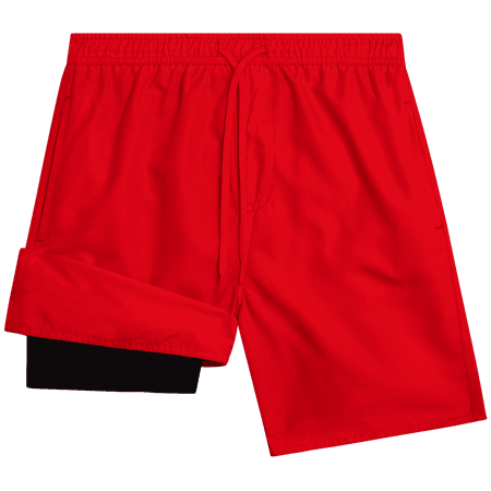 Quad Seven Boys Swim Trunks Quick Dry Swimming Shorts with Compression Liner