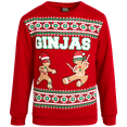 thumbnail image 1 of Quad Seven Boys' Ugly Christmas Sweater - Fleece Novelty Xmas Holiday Party Pullover Sweatshirt (4-18), 1 of 7