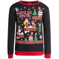 thumbnail image 1 of Quad Seven Boys' Ugly Christmas Sweater - Fleece Novelty Xmas Holiday Party Pullover Sweatshirt (4-18), 1 of 7