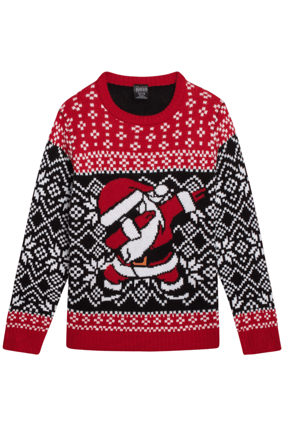 Boys' Ugly Christmas Sweater - Novelty Xmas Holiday Party Pullover (4-18)