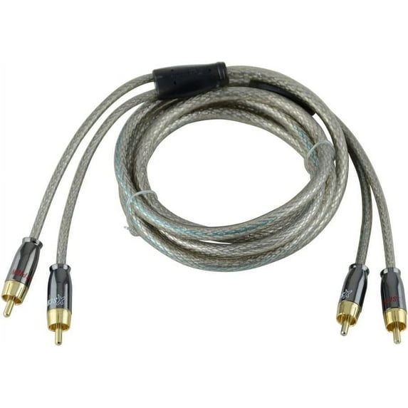 Quad Shield Platinum Interconnects RCA Cables 1.5 ft.