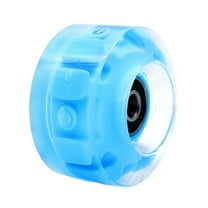 Quad Skate Wheels with Upgraded Bearings and Built-in Luminous Light System for Enhanced Roller Sports Performance