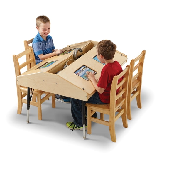 Quad Tablet Table - Mobile