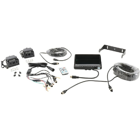 Quad View Camera Kit for Universal Products 560-02000 Includes 7" color monitor