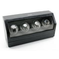 thumbnail image 1 of Quad Watch Winder - Black Leather, 1 of 1