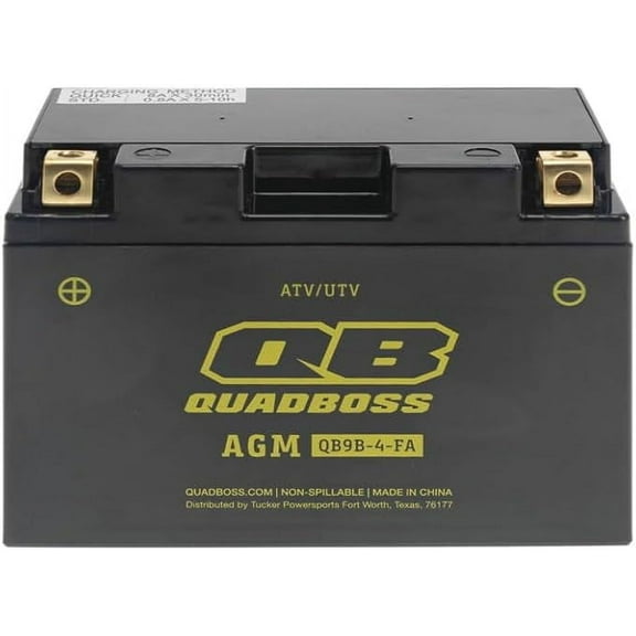 QuadBoss 06-20 Yamaha YFM700R Raptor Maintenance-Free AGM Battery