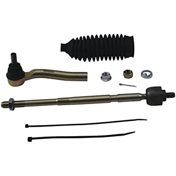 QuadBoss 16-21 Honda SXS1000 Pioneer 1000 Steering Rack Tie Rod Assembly Kit - Right Inner & Outer