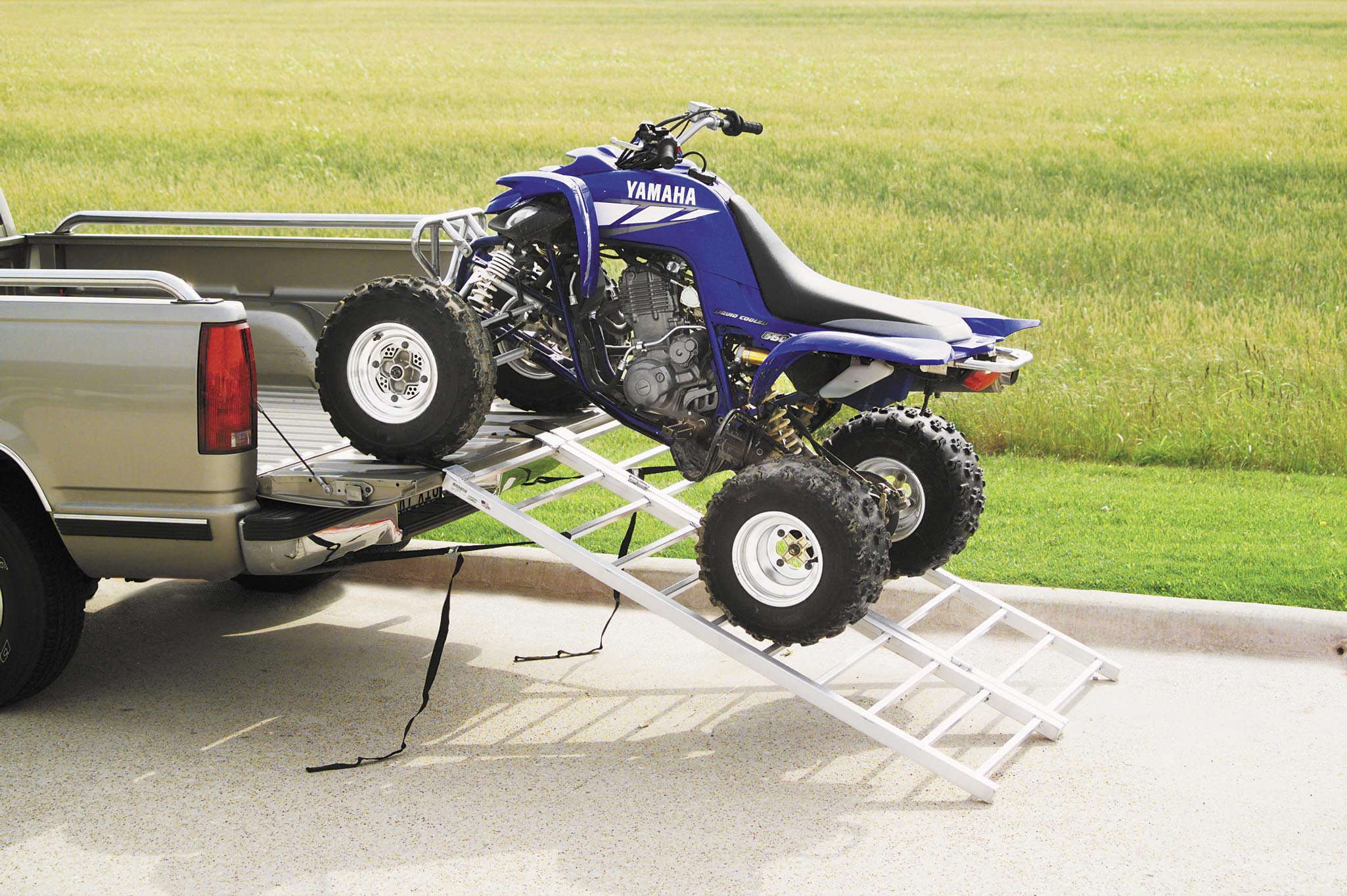 QuadBoss Aluminum ATV Ramp Bi-Fold - 50in. W x 72in. L 3777 - Walmart ...