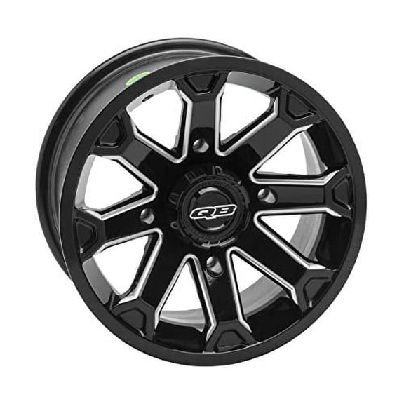 QuadBoss Blitz Black UTV Wheel Rim 14x7 5+2 4/110 608460