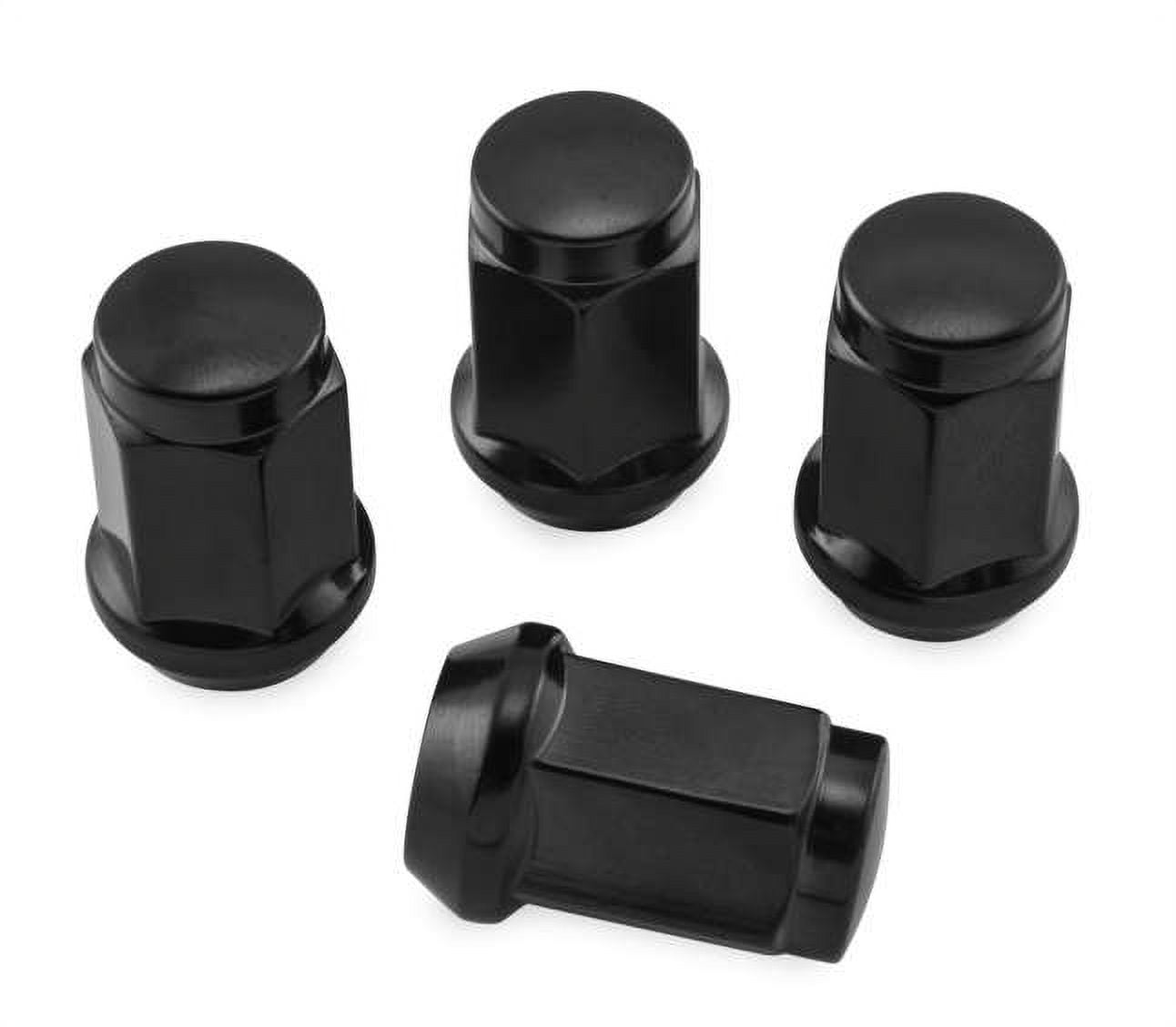 QuadBoss Lug Nuts Black 10X1.25 14MMOD 4 E RTGWM1012514DB