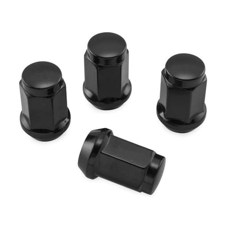 QuadBoss Lug Nuts Black 12X1.5 17MM-OD 4 - G RT-GWM12150-17-DB