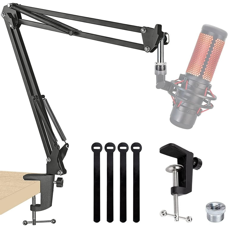 SUNMON QuadCast Boom Arm, Adjustable Mic Arm Stand for HyperX
