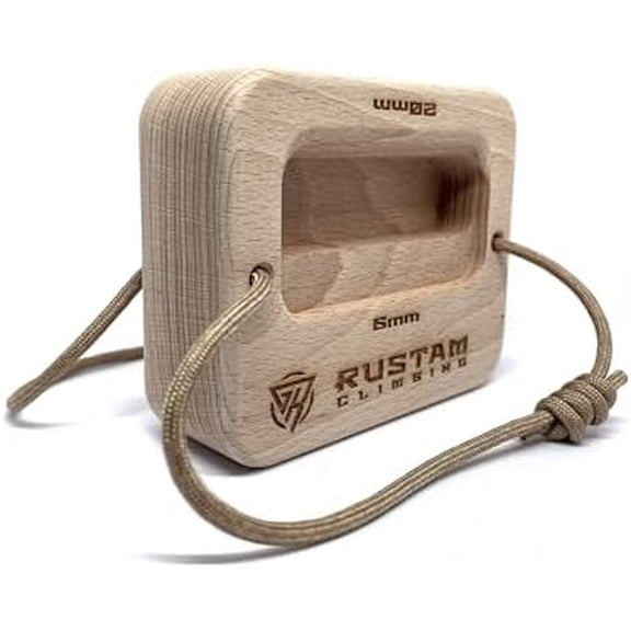 QuadRock Portable Hangboard for Rock Climbing - Compact Finger Board Trainer for Grip Strength & Fitness | Non-Slip, Portable & Lightweight Hang Board, Wood$$Sport & Recreation Other