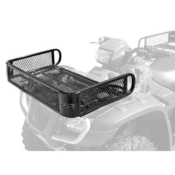 Quadboss Blk Mesh Rack Front Universal 04-0824-Qb New