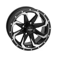 thumbnail image 1 of Quadboss Fury Wheel - 14x7 (Front/Rear / 4/110 5%2B2) for 14-17 Honda PIONEER, 1 of 2