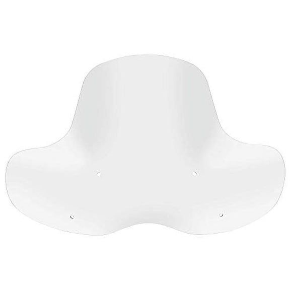 Quadboss Univ Windshield Univ W/O Cutout 0253Qb New