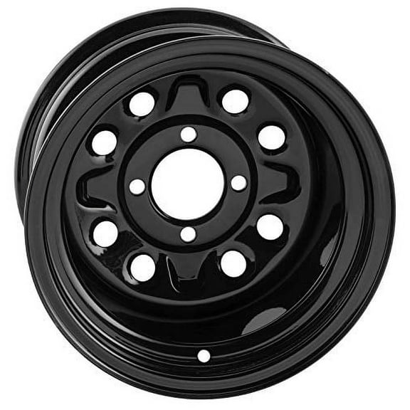 Quadboss Rt-Fc0171127101Bld Steely Wheel 12X7-2+5-4/4 Black RT-FC0171127101BLD