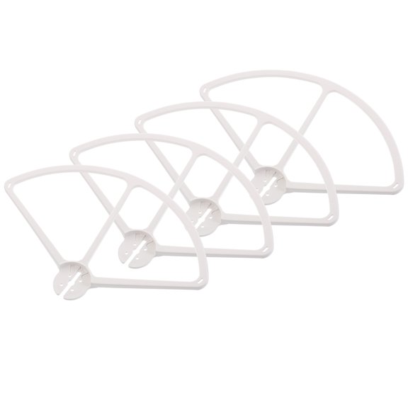BESTOYARD Propeller Guard Protector Cover 3 Propellers Protectors Plastic 4pcs White