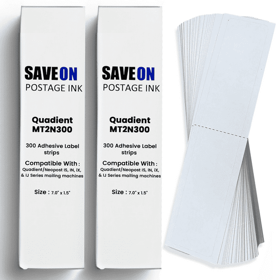 Quadient MT2N300 Compatible Postage Meter Tapes for IS, IN, iX &IJ Series Mailing Machines