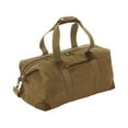 thumbnail image 1 of Quadra Heritage Leather Accented Waxed Canvas Holdall, 1 of 4