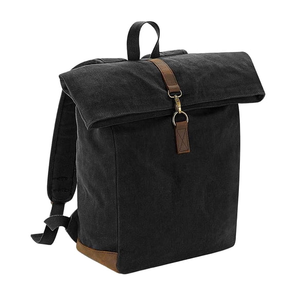 Quadra Heritage Leather Trim Knapsack