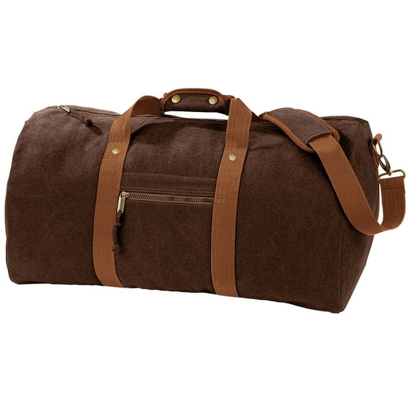 Quadra Vintage Canvas Holdall Duffel Bag - 45 liters (Pack of 2)