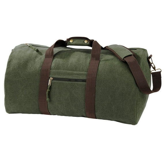 Quadra Vintage Canvas Holdall Duffel Bag - 45 liters (Pack of 2)
