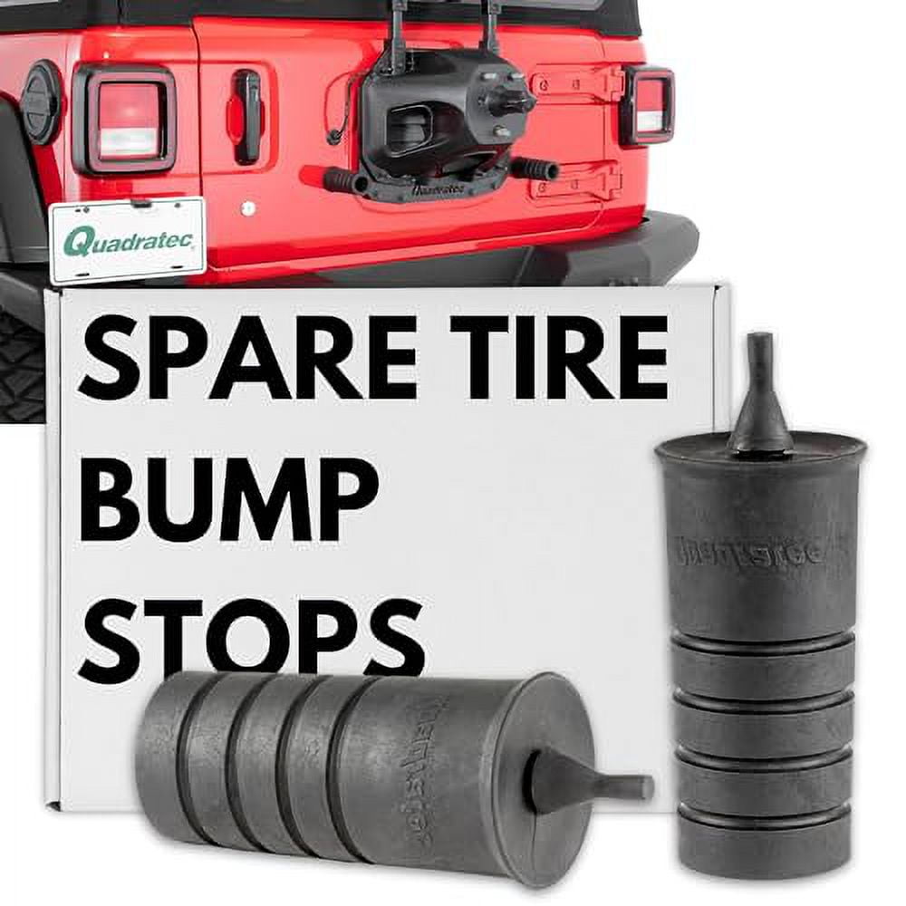 Quadratec Tailgate Spare Tire Bump Stop Kit Fits Jeep Wrangler JK