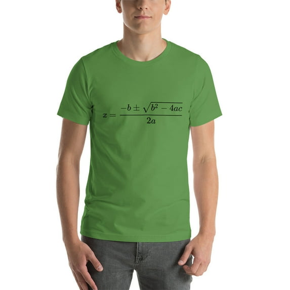 Quadratic Equation Unisex T-Shirt