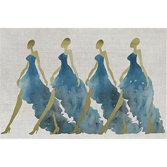 Quadri Fashion II Painting Print on Wrapped Canvas