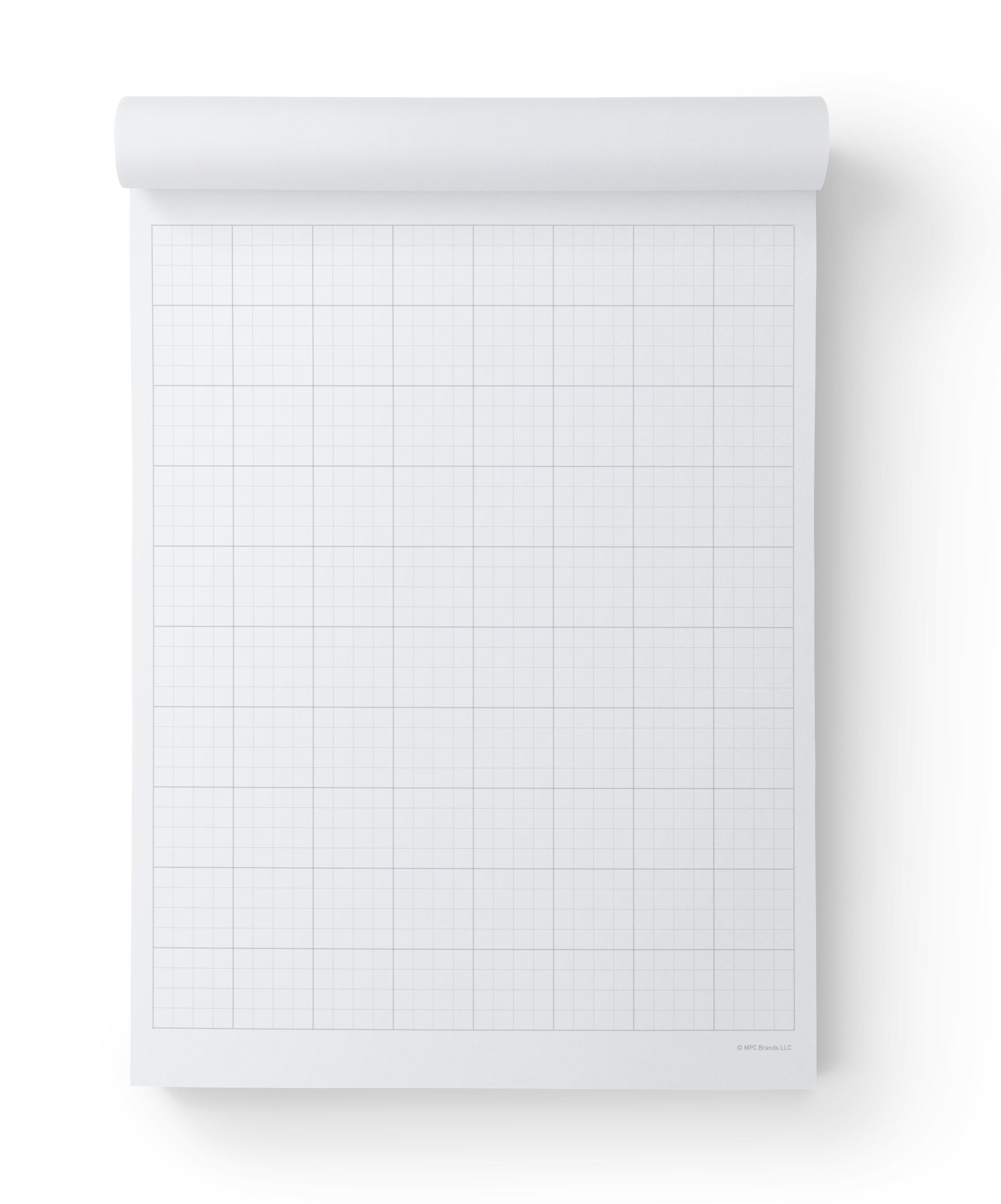 Quadrille Grid Blueprint and Graph Paper (1 Pack 8 1/2 x 11)