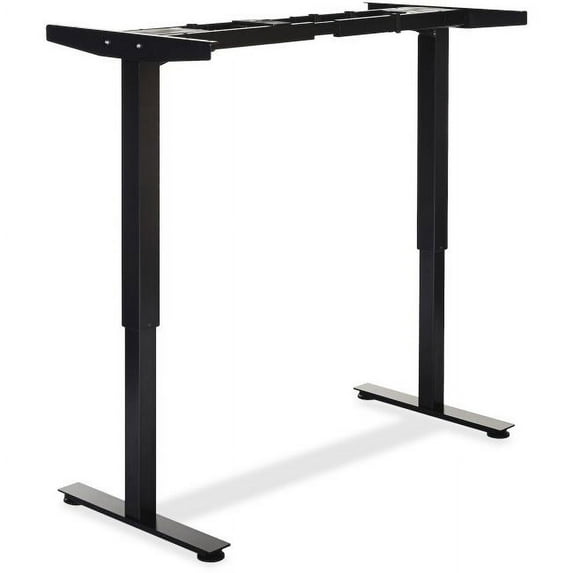 Quadro 2D Height Adjustable Sit-Stand Desk Frame - Black