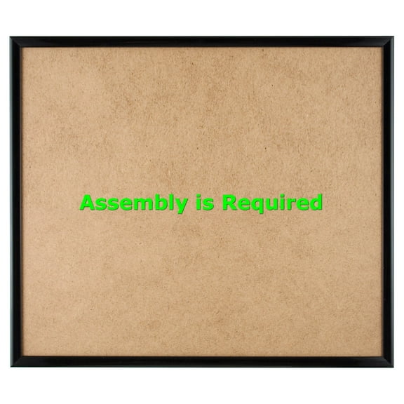 Quadro Frames 10x13 inch Picture Frame, Black, Style P375-3/8 inch Wide Molding