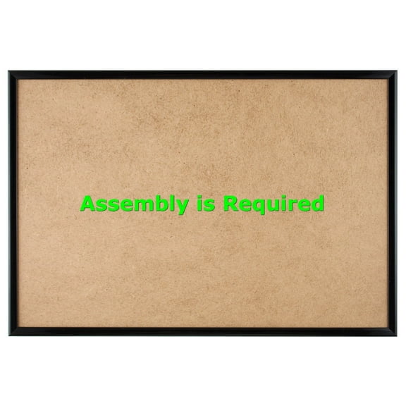 Quadro Frames 10x16 inch Picture Frame, Black, Style P375-3/8 inch Wide Molding