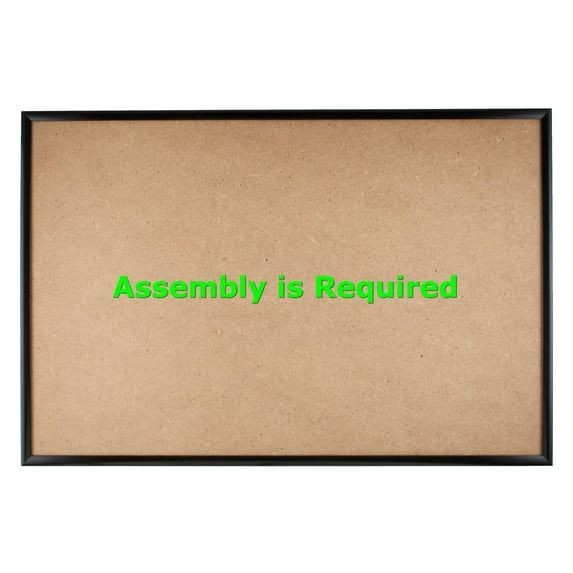 Quadro Frames 12.5x19 inch Picture Frame, Black, Style P375-3/8 inch Wide Molding