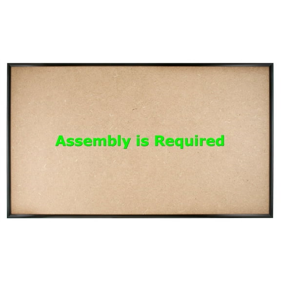 Quadro Frames 14x26 inch Picture Frame, Black, Style P375-3/8 inch Wide Molding