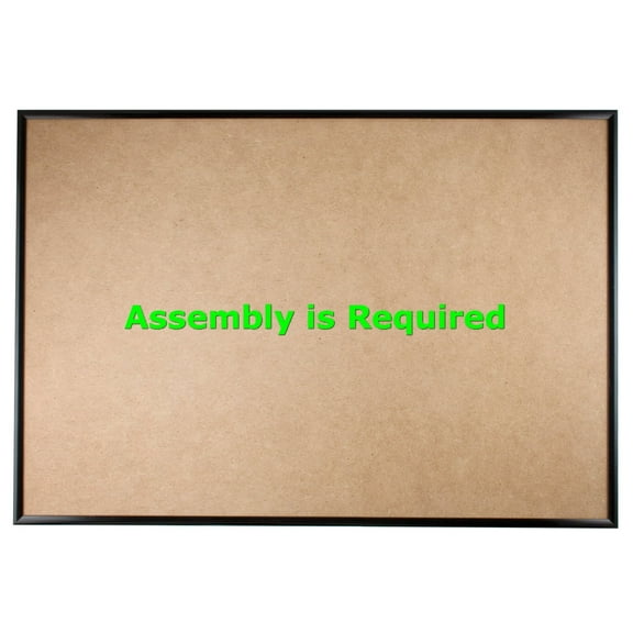 Quadro Frames 16x25 inch Picture Frame, Black, Style P375-3/8 inch Wide Molding