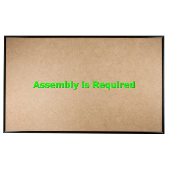 Quadro Frames 16x29 inch Picture Frame, Black, Style P375-3/8 inch Wide Molding