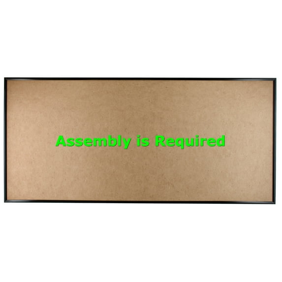 Quadro Frames 16x36 inch Picture Frame, Silver, Style P375-3/8 inch Wide Molding