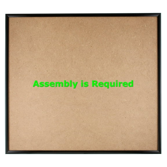 Quadro Frames 17x17 inch Picture Frame, Black, Style P375-3/8 inch Wide Molding