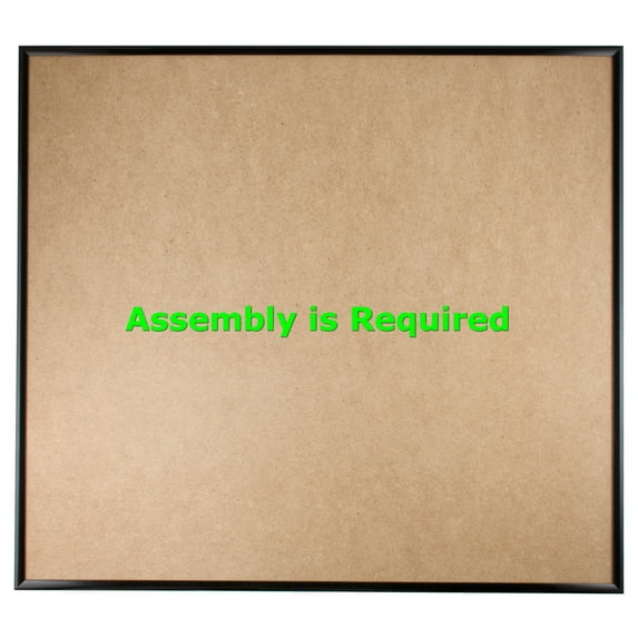 Quadro Frames 22x23 inch Picture Frame, Black, Style P375-3/8 inch Wide Molding