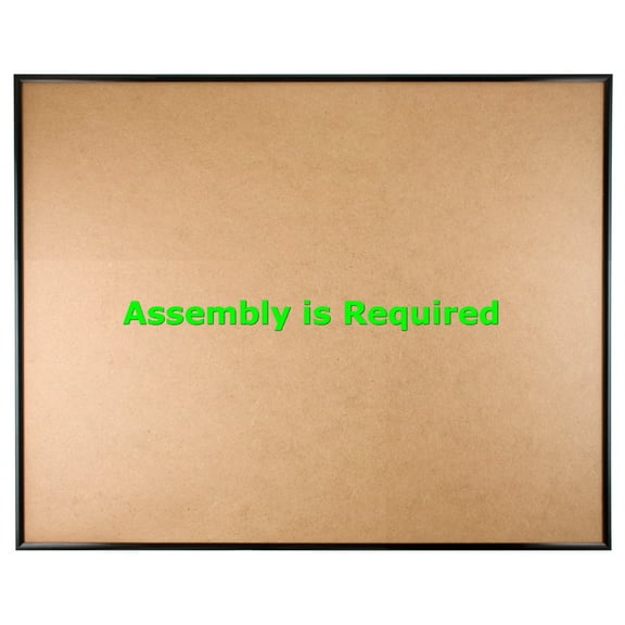 Quadro Frames 24x28 inch Picture Frame, Black, Style P375-3/8 inch Wide Molding