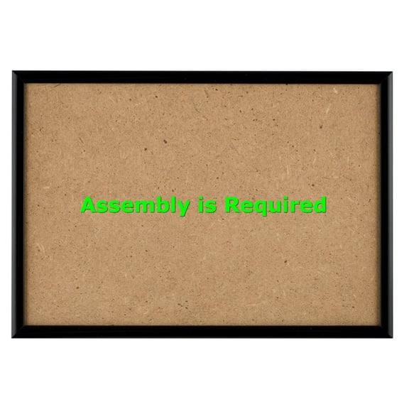 Quadro Frames 7x10 inch Picture Frame, Black, Style P375-3/8 inch Wide Molding