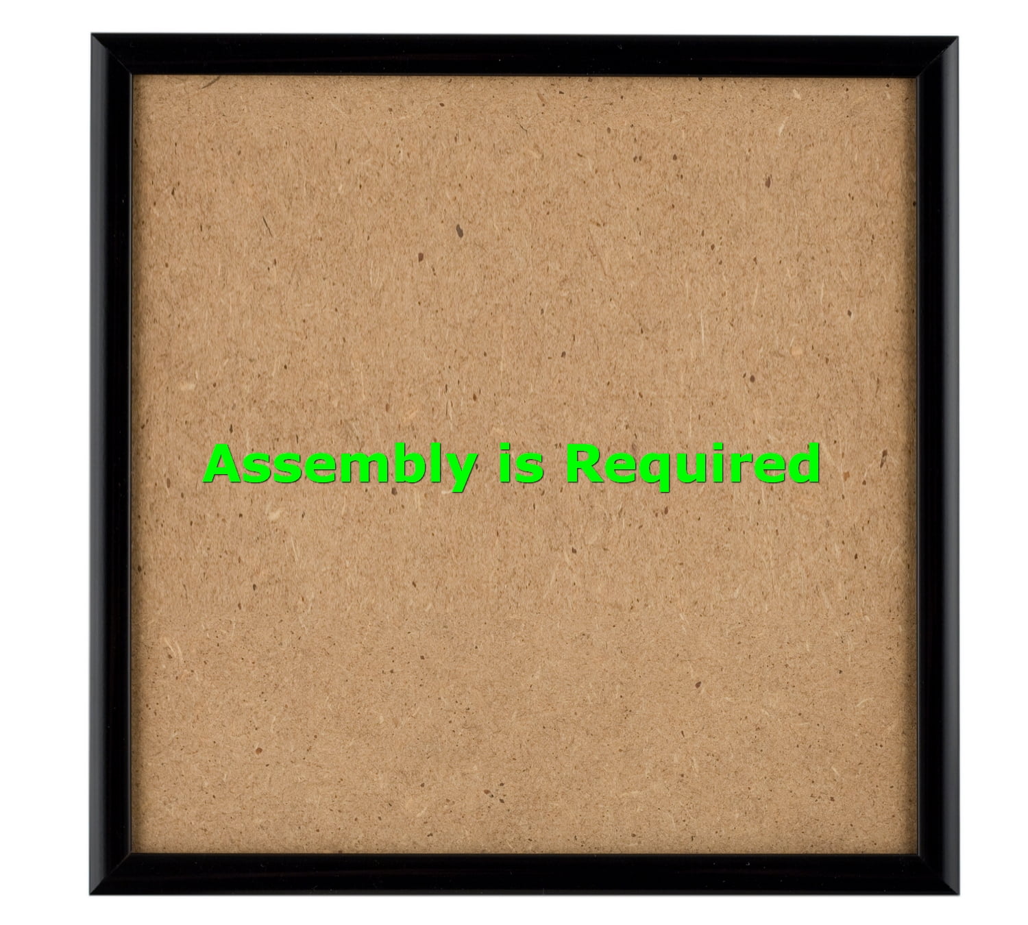 Quadro Frames 7x8 inch Picture Frame, Black, Style P3753/8 inch Wide