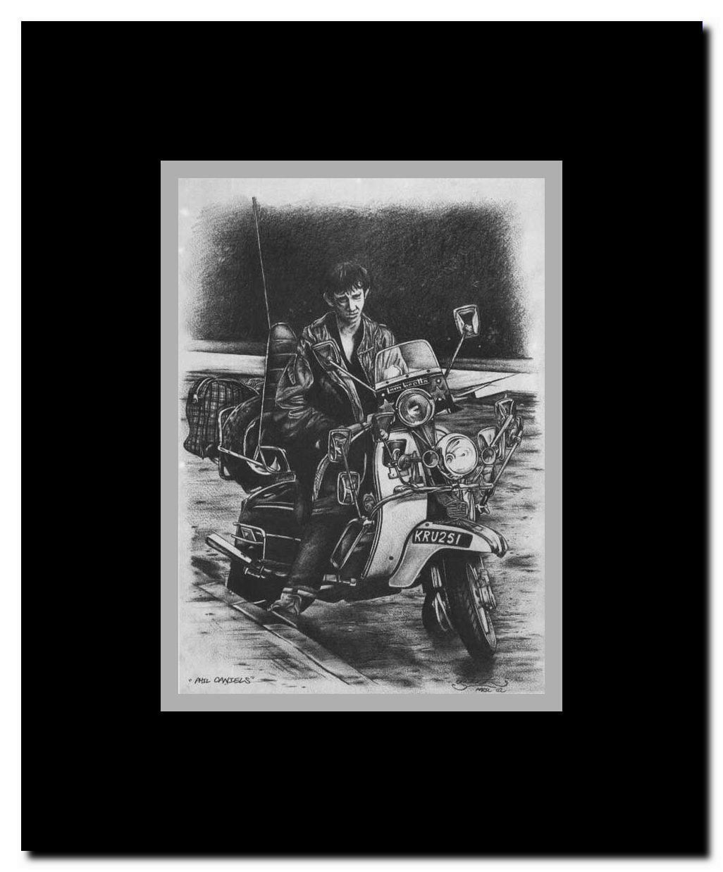 Quadrophenia Framed Movie Poster